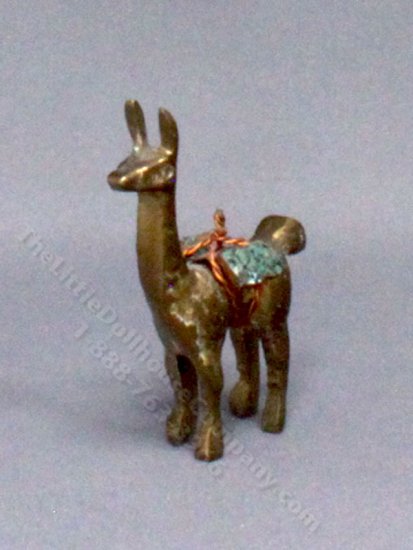 (image for) Vintage Miniature Llama Figurine for Dollhouses
