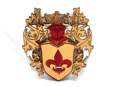 (image for) Miniature Heraldic Crest for Dollhouses