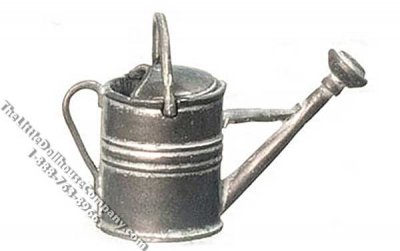 (image for) Miniature Weathered Watering Can for Dollhouses