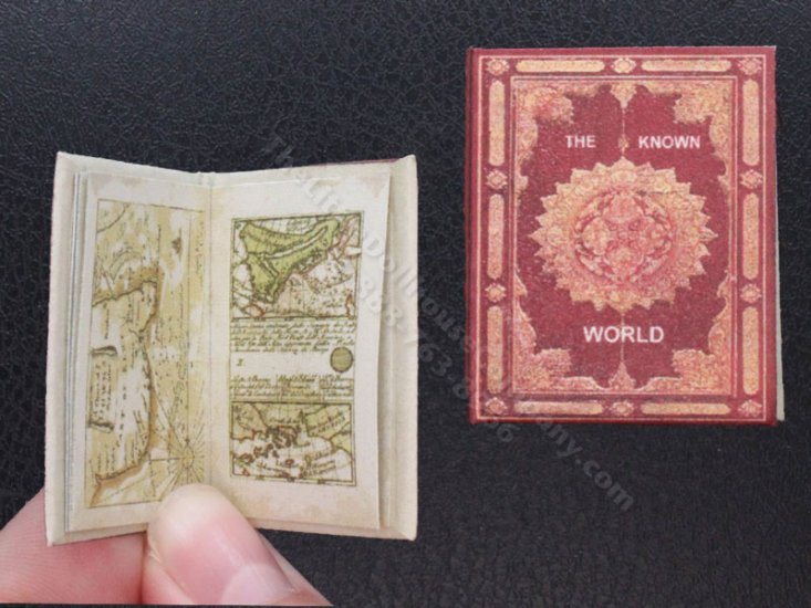 (image for) Miniature Book: The Known World Atlas
