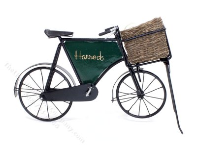 (image for) Miniature Harrod's Bicyle for Dollhouses