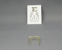(image for) Dollhouse Miniature Eye Test Kit