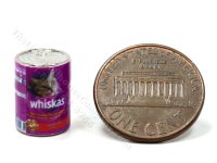 (image for) Dollhouse Scale Model Replica Can of Cat Food