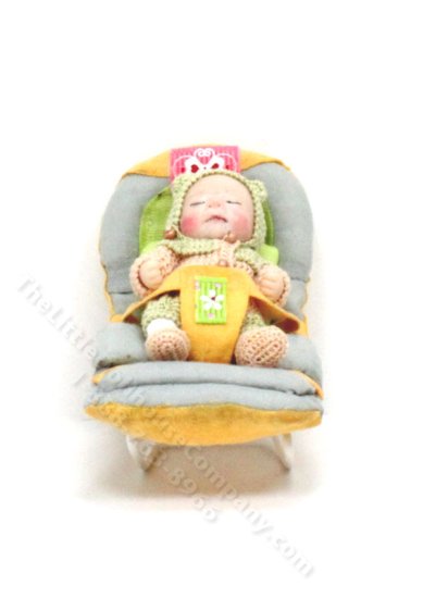 (image for) Napping Baby in a Carrier by Catherine Muniere