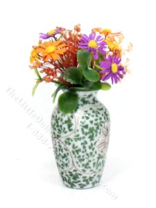 (image for) Vase of Fall Flowers by Mini Creations by Judy