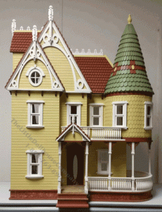 (image for) Mirabella Victorian Mansion Laser Cut Dollhouse Kit