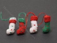 (image for) Miniature Christmas Stocking for Dollhouses (1 Piece)