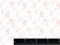 (image for) Pink Vine Pattern Wallpaper for Dollhouses