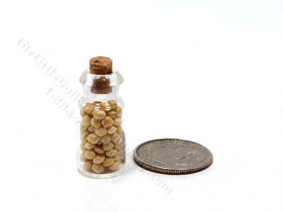 (image for) Miniature Jar of Beans for Dollhouses