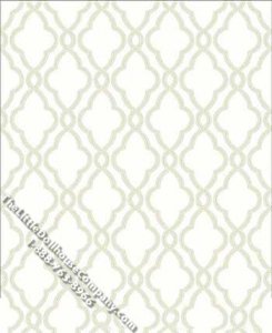 (image for) Cozy Cottage Trellis Pattern Miniature Wallpaper for Dollhouses
