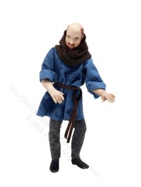 (image for) Miniature Full Scale Medieval Serf Doll