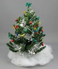 (image for) Dollhouse Miniature Christmas Tree