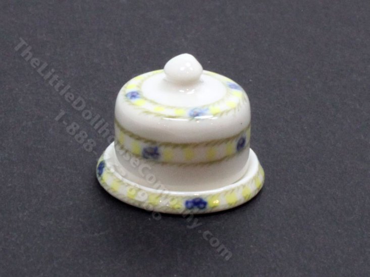 (image for) Miniature Ceramic Cake Dome for Dollhouses