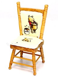 (image for) Miniature Oak Chair with Winnie The Pooh Cushions