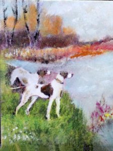 (image for) Edwin Megargee Replica Painting by Larry Morganti