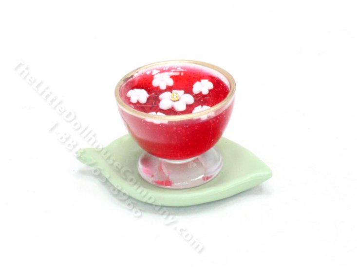 (image for) Miniature Fairy Drink Punch Bowl for Dollhouses