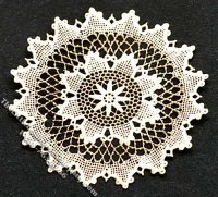 (image for) Miniature Laser Cut Doily for Dollhouses