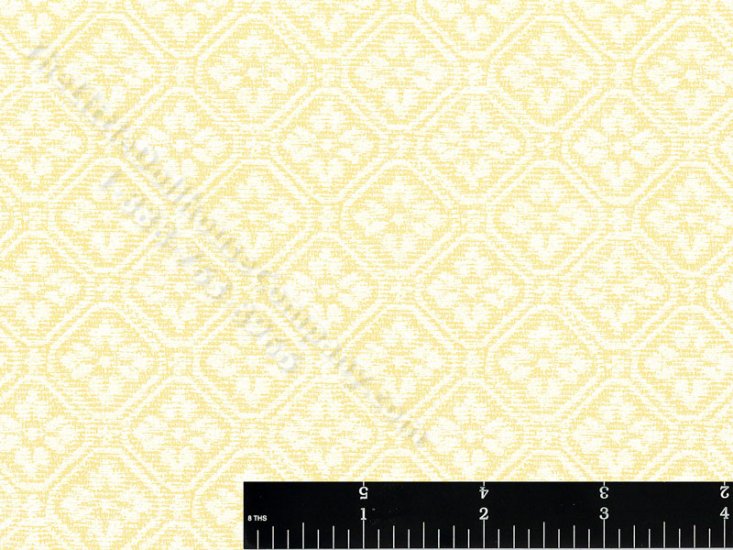 (image for) White Flower Lattice Miniature Wallpaper for Dollhouses
