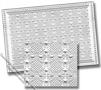 (image for) Miniature Embossed Ceiling Panel for Dollhouses