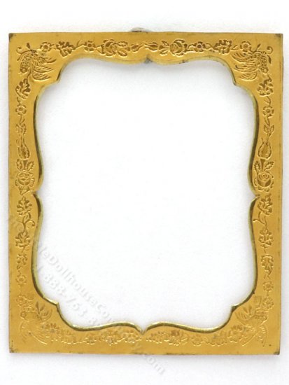 (image for) Miniature Brass Picture Frame