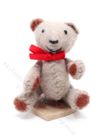 (image for) Handmade Miniature Bear for Dollhouses