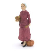 (image for) 1/12 Scale Miriam with Pumpkin Resin Doll for Dollhouses