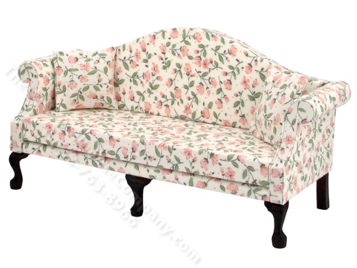 (image for) Miniature Chippendale Upholstered Sofa Kit