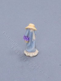 (image for) Miniature Gardener Figurine for Dollhouses