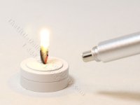 (image for) Miniature LED Light with Wand for Dollhouses (1 Piece) - White