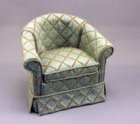 (image for) Dollhouse Miniature Living Room Set by Judith Blondell