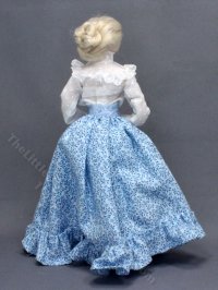 (image for) Woman in a Blouse and Blue Skirt Doll by Carie Lourenco