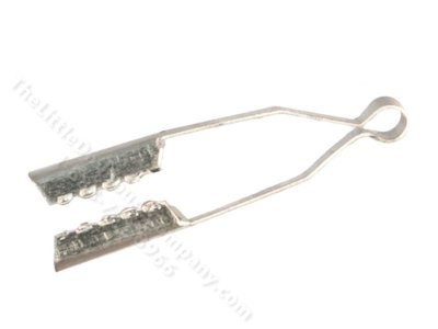 (image for) Miniature Set of Metal Tongs for Dollhouses
