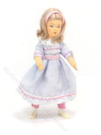 (image for) Eifriede Flexible Girl Doll in Dress by Erna Meyer