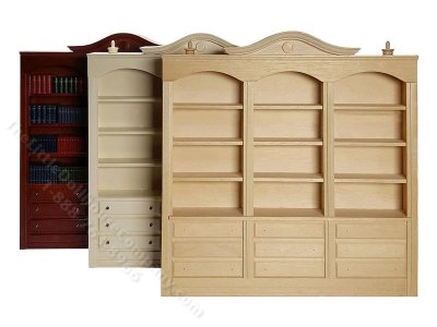 (image for) Miniature Large Bookcase Kit