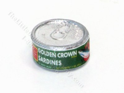 (image for) Miniature Can of Sardines