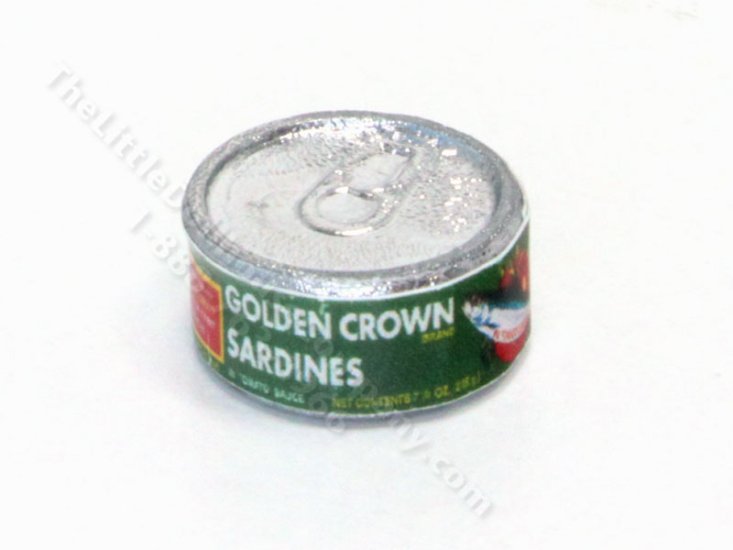(image for) Miniature Can of Sardines