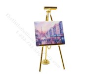 (image for) Miniature LED Light Up Easel with Wand for Dollhouse