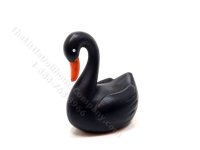 (image for) Miniature Black Swan for Dollhouses