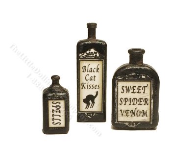 (image for) Miniature Black Magic Bottles Kit