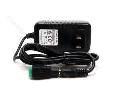 (image for) Dollhouse Scale Model 120v to 12V Transformer-up to 25 Bulbs