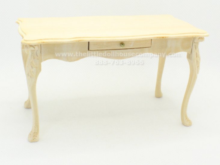 (image for) Miniature Unfinished Rectangular Table