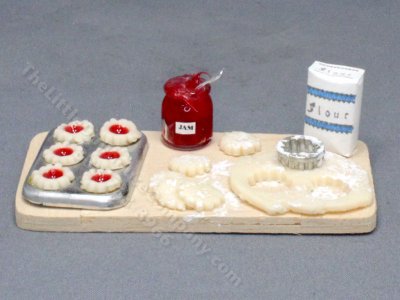 (image for) Miniature Holiday Tart Prep Board
