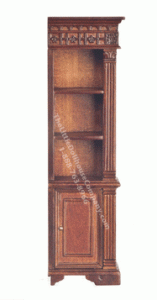 (image for) Miniature Right Hand Wall Cabinet for Dollhouses