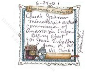 (image for) Vintage Miniature Handmade Dresser by Chuck Johnson