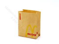 (image for) Miniature McDonald's Shopping Bag without Handles