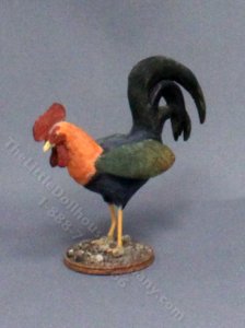(image for) Miniature Rooster for Dollhouses by Diane Ward