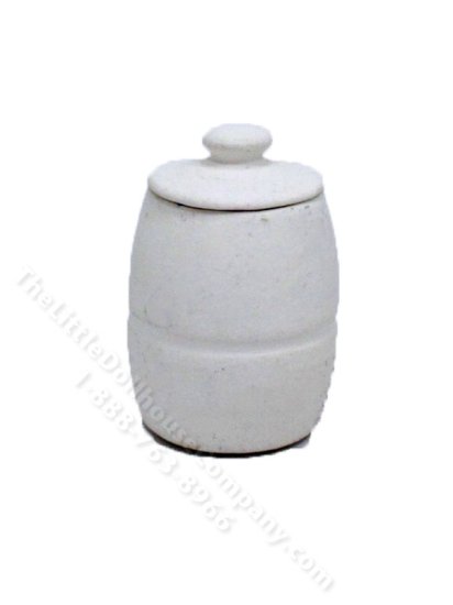 (image for) Miniature Clay Canister for Dollhouses