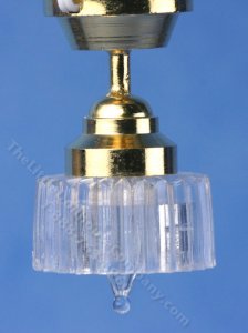 (image for) Miniature Ceiling Light with Scallop Shade