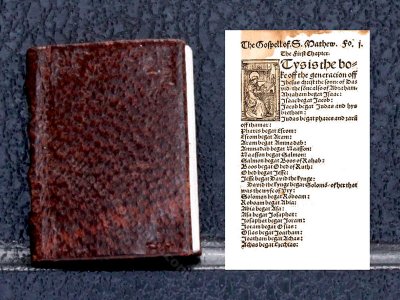 (image for) Miniature Book: 'New Testament'
