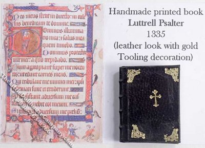 (image for) Miniature Book: 'Luttrell Psalter' circa 1335